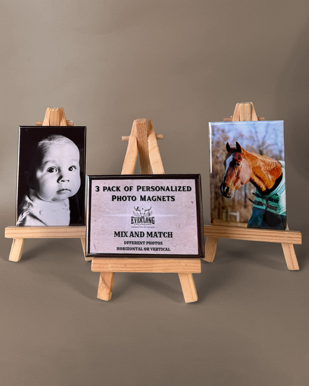 Create Your Own | 3 Photo Magnets